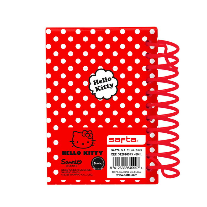 Safta Carnet Hello Kitty A7