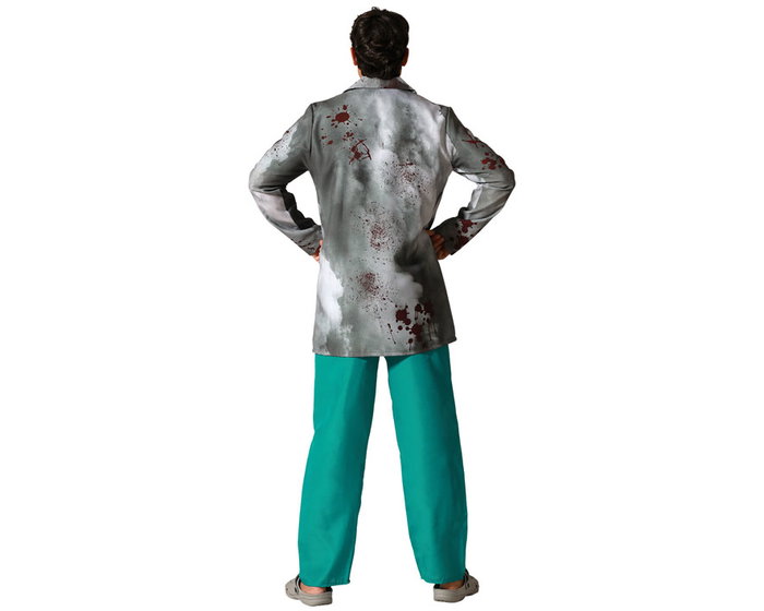 Atosa Déguisement Médecin Zombie avec Blouse Ensanglantée XL Atosa Déguisement Médecin Zombie avec Blouse Ensanglantée XL