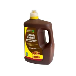 SOLABIOL - Engrais complet liquide universel 2,5 L pour tous types de cultures - Permet de produire jusqu'à 250 L de solution nutritive