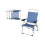 Aktive Chaise Pliante Bleu 65 x 60 x 38 cm
