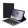 Subblim Keytab Pro Housse + Clavier sans Fil Bluetooth 5.2 AZERTY Espagnol pour Samsung Galaxy Tab A9+ 11" Noir