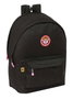 Safta Sac à dos double pour ordinateur portable 15,6 pouces avec chargeur USB Kings League "Porcinos" 31 x 44 x 18 cm