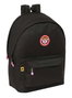 Safta Sac à dos double pour ordinateur portable 15,6 pouces avec chargeur USB Kings League "Porcinos" 31 x 44 x 18 cm