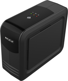Phasak SAI UPS 900VA Smart Lite PH 9499 - 570W, 3 prises Schuko, protection RJ45, USB HID, compatible APFC, Installation verticale/horizontale