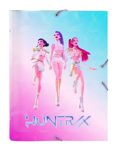 Safta Classeur à pochettes K-Pop Demon Hunters 26x33,5x4cm Stationery