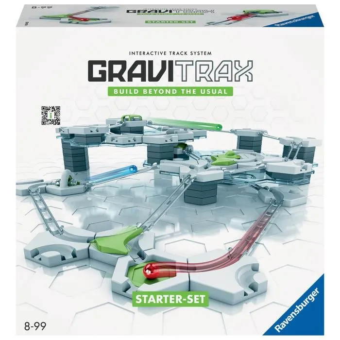 Ravensburger Gravitrax Starter Set 122 Pièces - Circuit de Billes - Jeu de Construction Créatif - À Partir de 8 Ans - Version Française - Réf. 22410 Ravensburger Gravitrax Starter Set 122 Pièces - Circuit de Billes - Jeu de Construction Créatif - À Partir de 8 Ans - Version Française - Réf. 22410