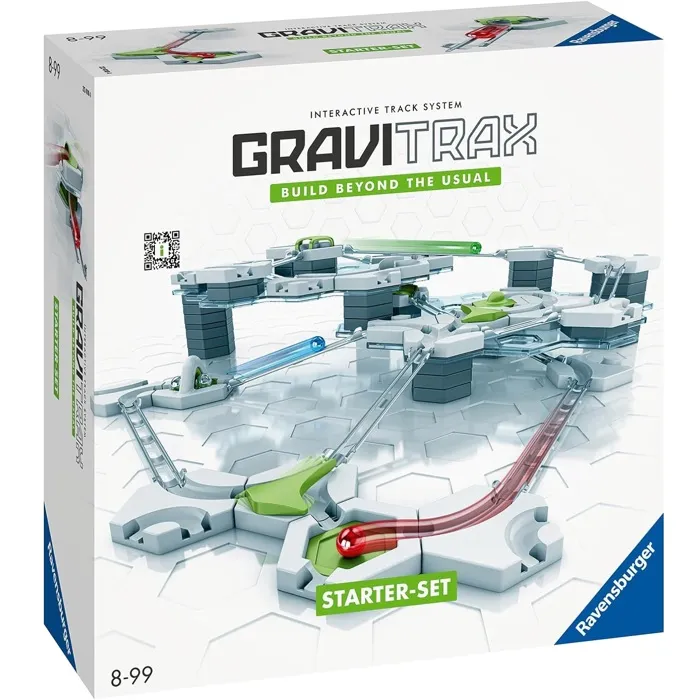 Ravensburger Gravitrax Starter Set 122 Pièces - Circuit de Billes - Jeu de Construction Créatif - À Partir de 8 Ans - Version Française - Réf. 22410 Ravensburger Gravitrax Starter Set 122 Pièces - Circuit de Billes - Jeu de Construction Créatif - À Partir de 8 Ans - Version Française - Réf. 22410