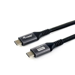 Equip Câble USB 4 Gen 2x2 USB-C vers USB-C 1 m 20 Gbps 100W Noir