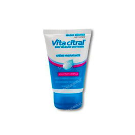 VITA CITRAL Baume Velouté pour les Mains 50 ml - Hydratant au Beurre de Karité et Huile de Pépins de Raisin