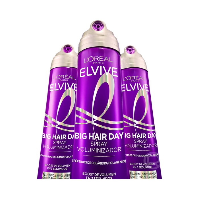 L'Oréal Paris ELVIVE BIG HAIR DAY Spray volumisant 200 ml L'Oréal Paris ELVIVE BIG HAIR DAY Spray volumisant 200 ml
