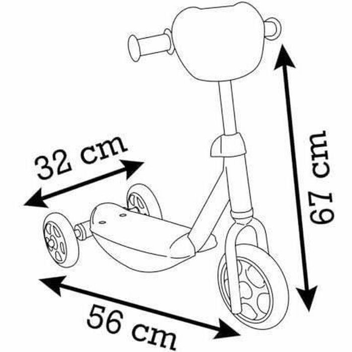 Smoby Patinette 3 Roues Stitch