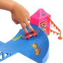 Hot Wheels Skate Set Parque De Atracciones Hgt95 avec Skateboard Tony Hawk - Ensemble de Skatepark avec Rampes, Rails et Effets Sonores pour Figures