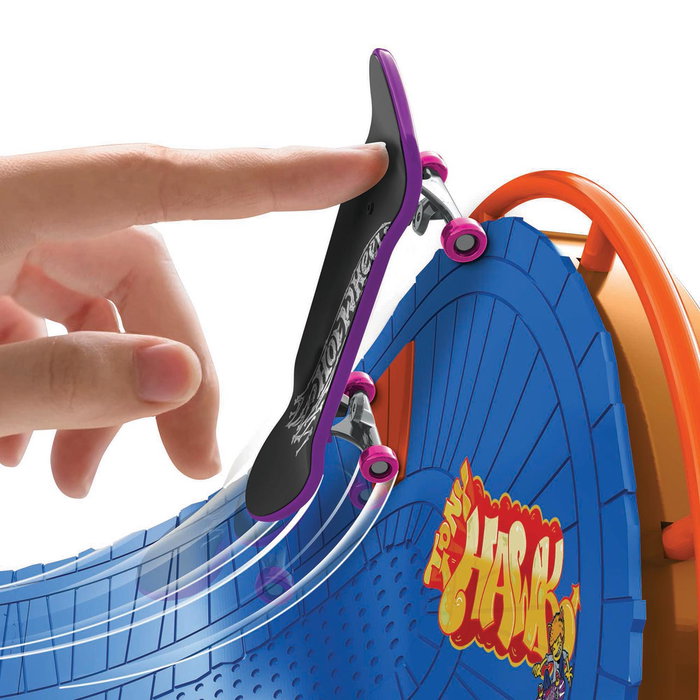 Hot Wheels Skate Set Parque De Atracciones Hgt95 avec Skateboard Tony Hawk - Ensemble de Skatepark avec Rampes, Rails et Effets Sonores pour Figures Hot Wheels Skate Set Parque De Atracciones Hgt95 avec Skateboard Tony Hawk - Ensemble de Skatepark avec Rampes, Rails et Effets Sonores pour Figures