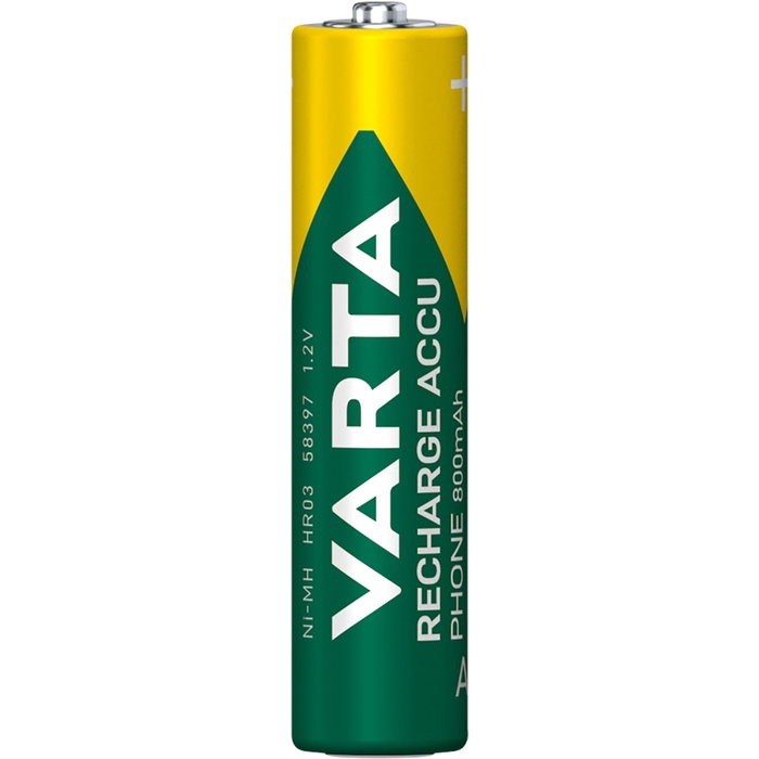 Varta Professional Piles Rechargeables NiMH 800mAh AAA