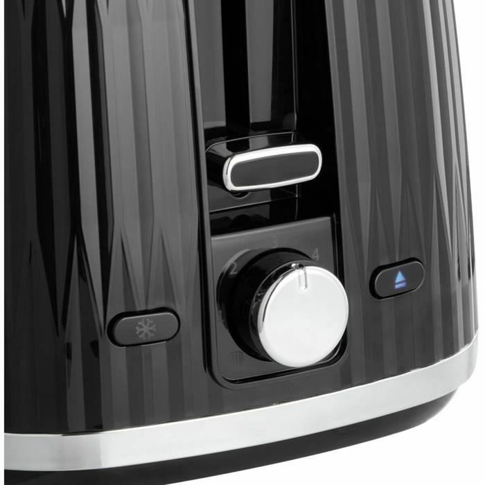 Russell Hobbs Eden Grille-pain Noir 800 W 2 fentes