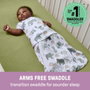 Ingenuity Gigoteuse d'Emmaillotage SwaddleMe Arms Free Motif Éléphant