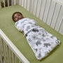 Ingenuity Gigoteuse d'Emmaillotage SwaddleMe Arms Free Motif Éléphant