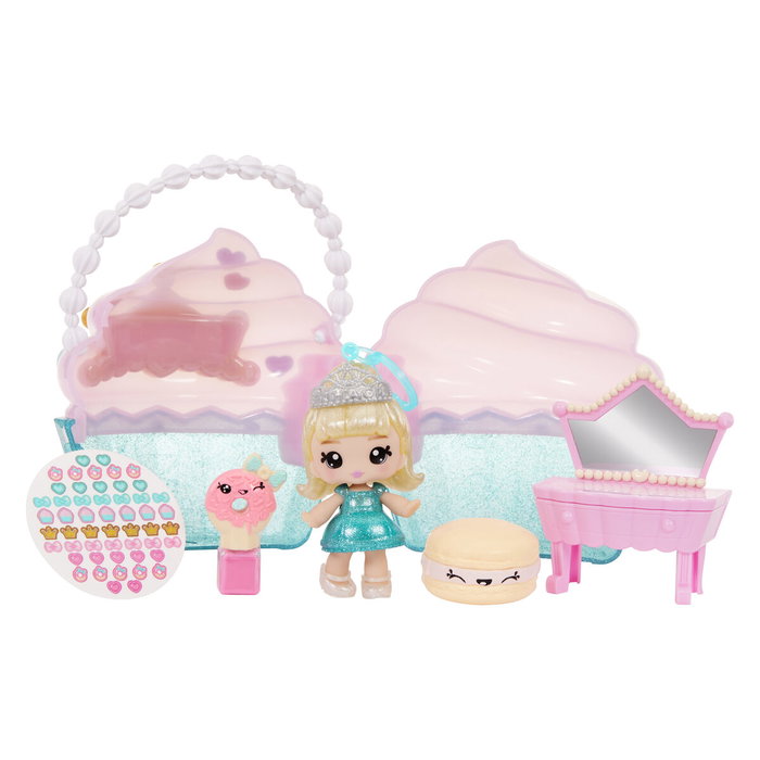 Yummiland Beauty Bag Playset Cupcake avec Poupée Callie Birthday Cake Yummiland Beauty Bag Playset Cupcake avec Poupée Callie Birthday Cake