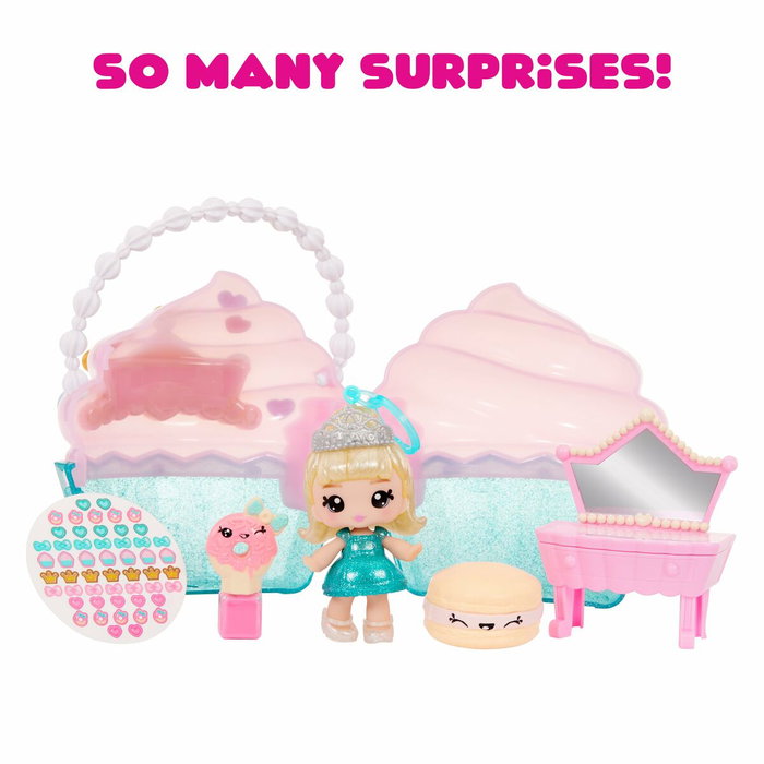 Yummiland Beauty Bag Playset Cupcake avec Poupée Callie Birthday Cake Yummiland Beauty Bag Playset Cupcake avec Poupée Callie Birthday Cake