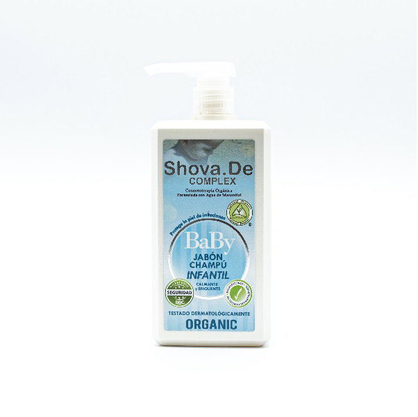 SHOVADE Baby Shova de savon shampooing infantile aloe 1L SHOVADE Baby Shova de savon shampooing infantile aloe 1L
