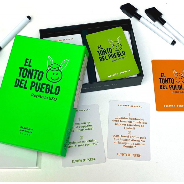 RepBan Juego de mesa el tonto del pueblo repite la eso