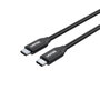 Unitek Câble USB C C14059BK Noir 2 m