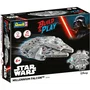 Revell Kit de Construction Build & Play Star Wars Faucon Millenium avec Sons et Lumières - Jeu Créatif pour Enfants dès 6 Ans