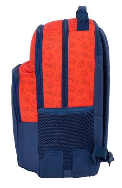 Safta Mochila Double Adaptable Poussette Super Mario "Trick" 32 x 42 x 15 cm Sac à Dos - Âge minimum 3 ans