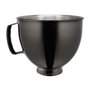 Kitchenaid 5KSM5SSBRB Bol en acier inoxidable noir radiant pour robot multifonction avec tête inclinable
