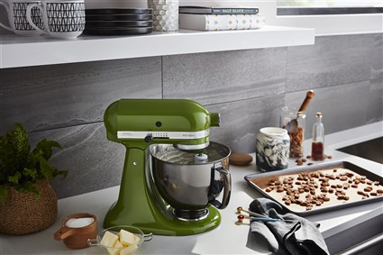 Kitchenaid 5KSM5SSBRB Bol en acier inoxidable noir radiant pour robot multifonction avec tête inclinable Kitchenaid 5KSM5SSBRB Bol en acier inoxidable noir radiant pour robot multifonction avec tête inclinable