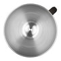 Kitchenaid 5KSM5SSBRB Bol en acier inoxidable noir radiant pour robot multifonction avec tête inclinable