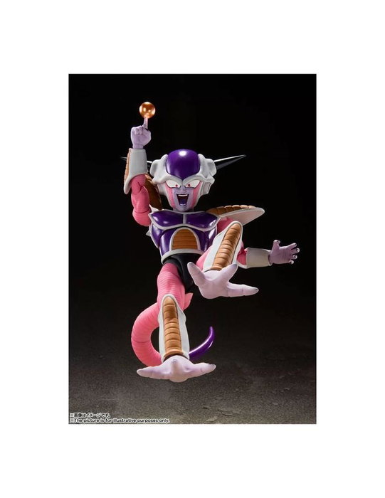 Tamashii Nations S.H. Figuarts Dragon Ball Z Frieza First Form avec Pod Figurine articulée 11 cm