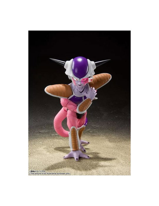 Tamashii Nations S.H. Figuarts Dragon Ball Z Frieza First Form avec Pod Figurine articulée 11 cm