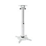 Vivolink Support de projecteur professionnel au plafond blanc, 15 kg, 380-550 mm
