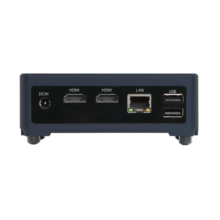 Leotec Mini PC AMD Ryzen 5 5205U 8 Go RAM 128 Go SSD NVMe Windows 11 Pro HDMI USB 3.2 Wi-Fi Bluetooth 4.2 Noir