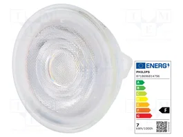PHILIPS Lampe LED GU5,3 blanc neutre 7W 660lm