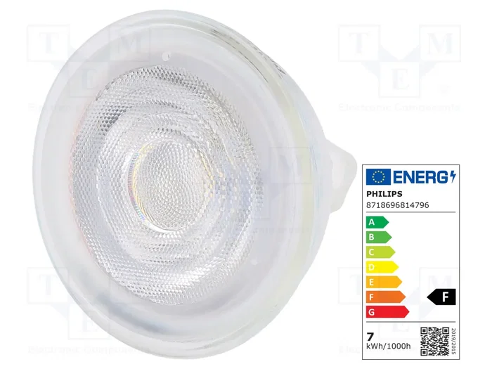 PHILIPS Lampe LED GU5,3 blanc neutre 7W 660lm PHILIPS Lampe LED GU5,3 blanc neutre 7W 660lm