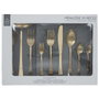Home Deco Factory Service de coutellerie Mirage 39 pièces doré