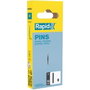 Rapid Clous en acier galvanisé sans tête n°9/15mm - Pack de 1000