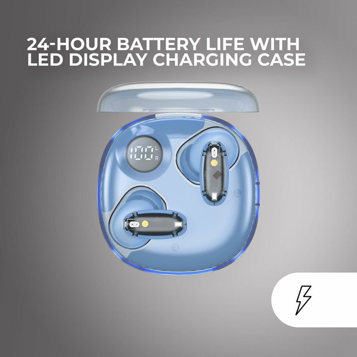 Écouteurs Sans Fil avec Étui de Charge Mars Gaming MHIB2BL Bleu