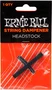 ERNIE BALL String Dampener pour tête de manche et chevalet - Silencieux de cordes professionnel pour guitare électrique - Réduit bruit et harmoniques