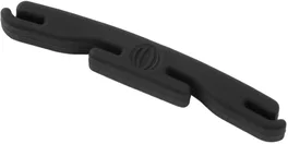 ERNIE BALL String Dampener pour tête de manche et chevalet - Silencieux de cordes professionnel pour guitare électrique - Réduit bruit et harmoniques