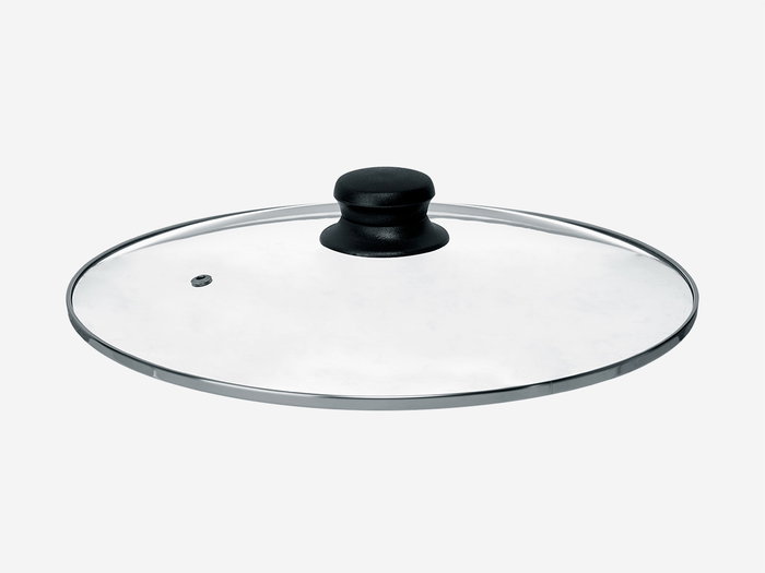 Kinvara Tapa en verre avec bordure argentée 30 cm (Set de 12)