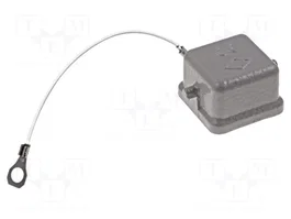 ILME Couvercle de protection gris 21x21mm