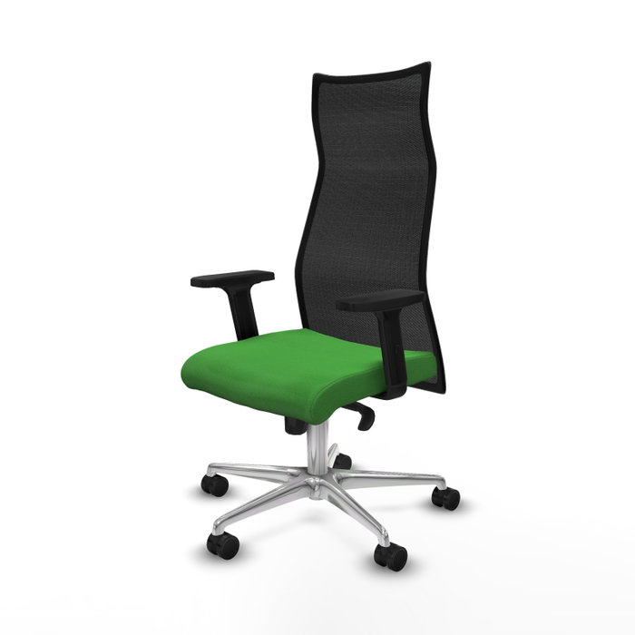 Piqueras y Crespo Chaise de Bureau Albacete Vert et Noir