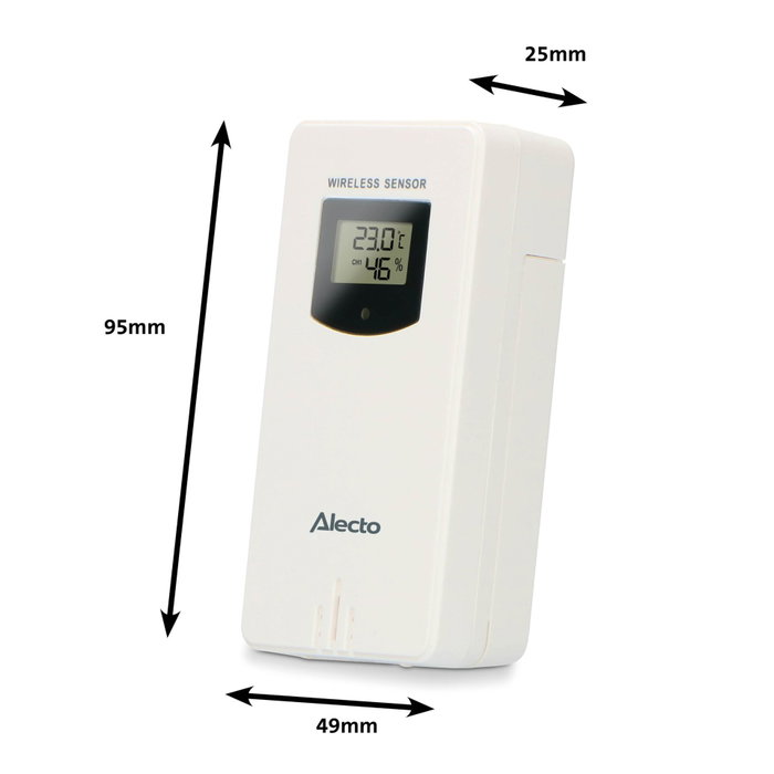 Alecto WS-1560 Station météo avec capteur sans fil Bamboo