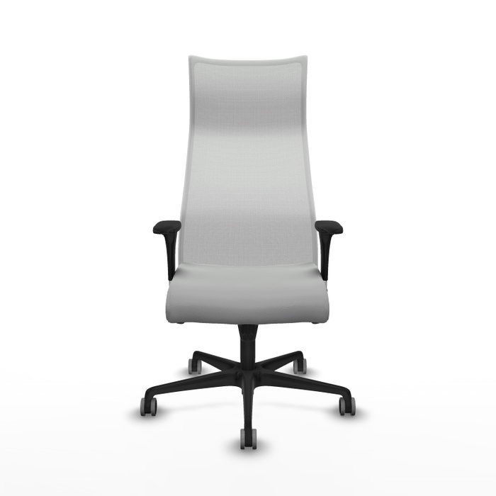 Piqueras Y Crespo Albacete Fauteuil de Direction Gris Clair et Blanc avec Mécanisme Synchrone et Accoudoirs 1D Piqueras Y Crespo Albacete Fauteuil de Direction Gris Clair et Blanc avec Mécanisme Synchrone et Accoudoirs 1D