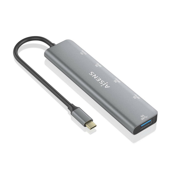 Hub USB Aisens A109-0857 Gris (1 Unité) Hub USB Aisens A109-0857 Gris (1 Unité)