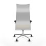 Piqueras y Crespo Chaise de Bureau Albacete XL Crème et Blanc
