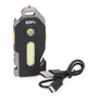 EDM Lampe de sécurité 6 en 1 Titan Survival, 400 lm, 7 W + 2,5 W, rechargeable USB-C, 39 x 21 x 92 mm